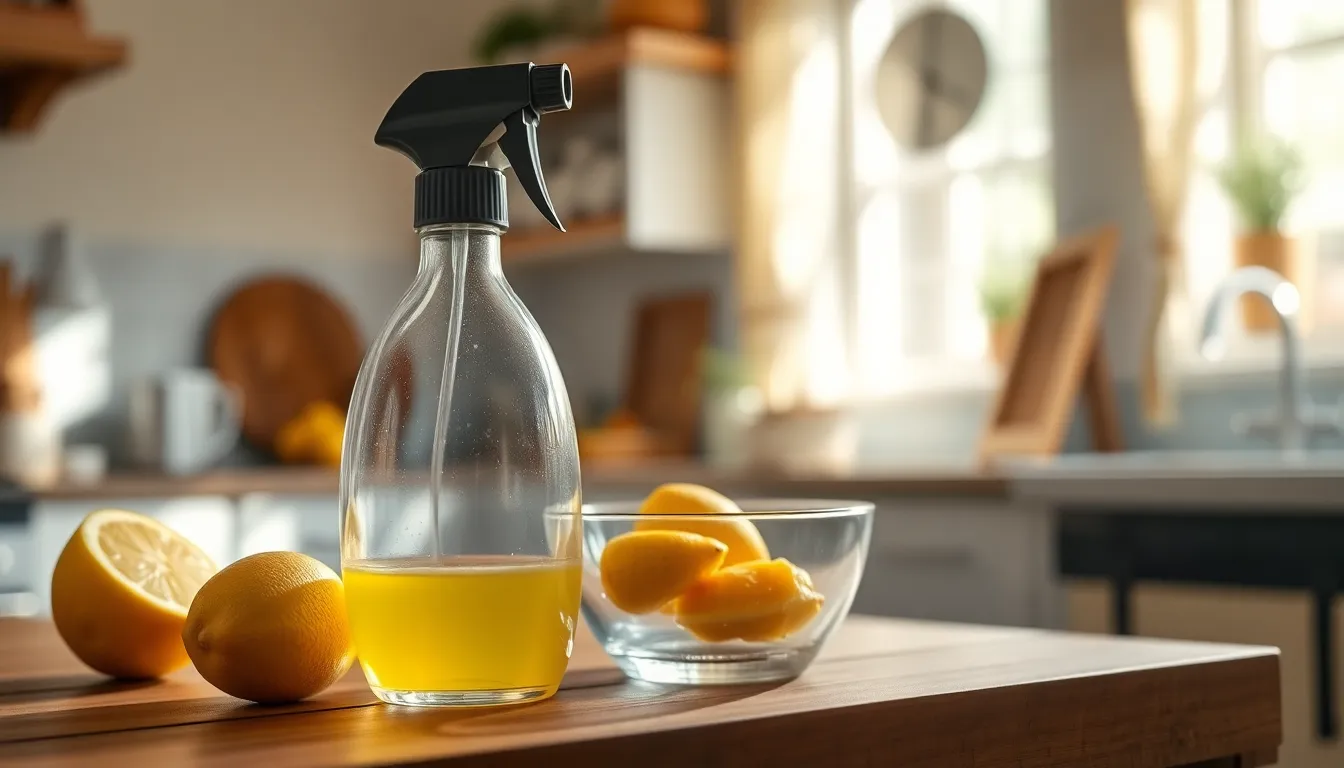 레몬즙 탈취제 만들기