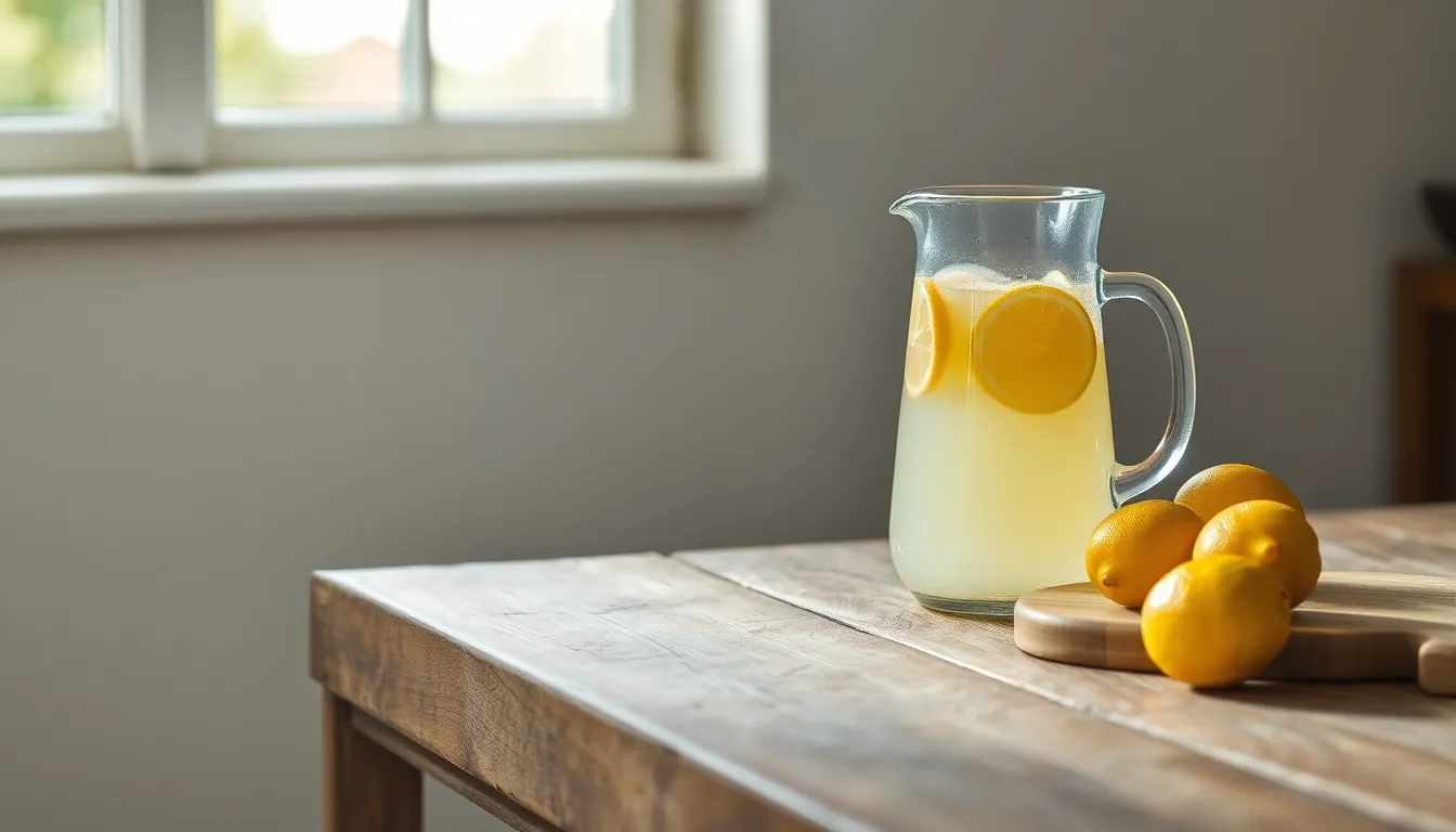 레몬 해독 주스