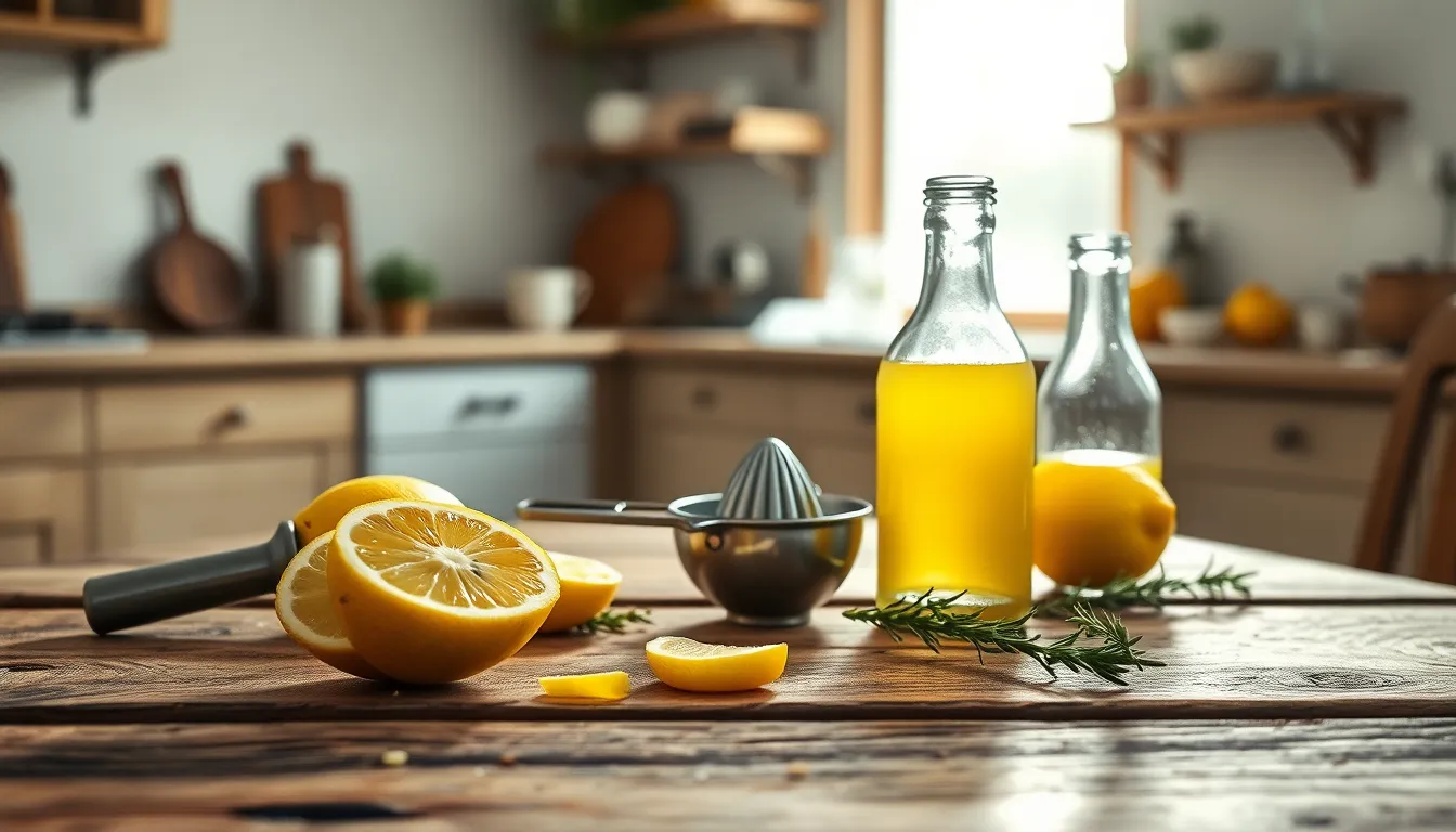 상큼한 레몬 디톡스 주스