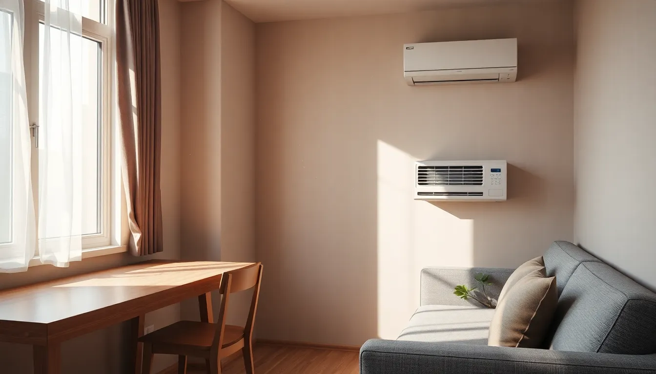 시원한 에어컨 바람을 맞으며 편안하게 휴식하는 사람