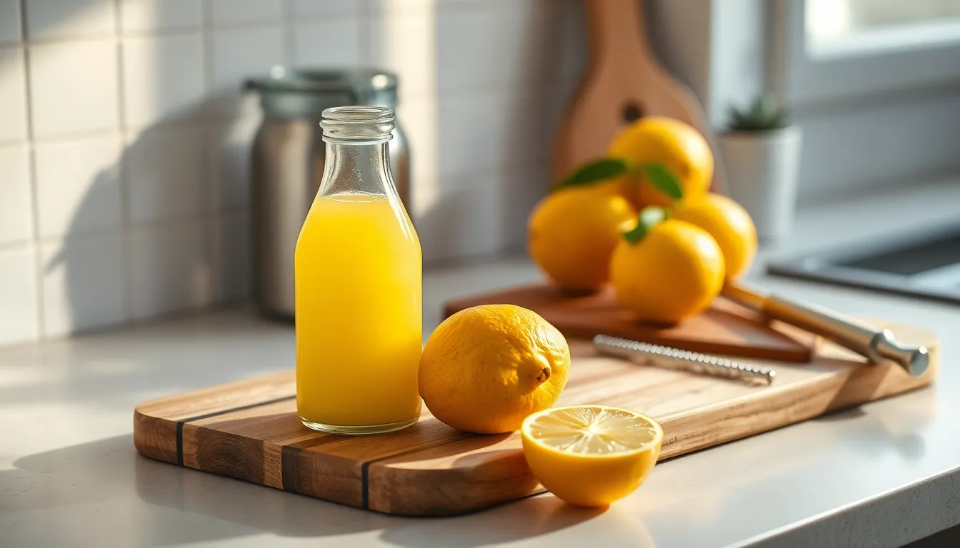 레몬즙을 활용한 상큼한 요리