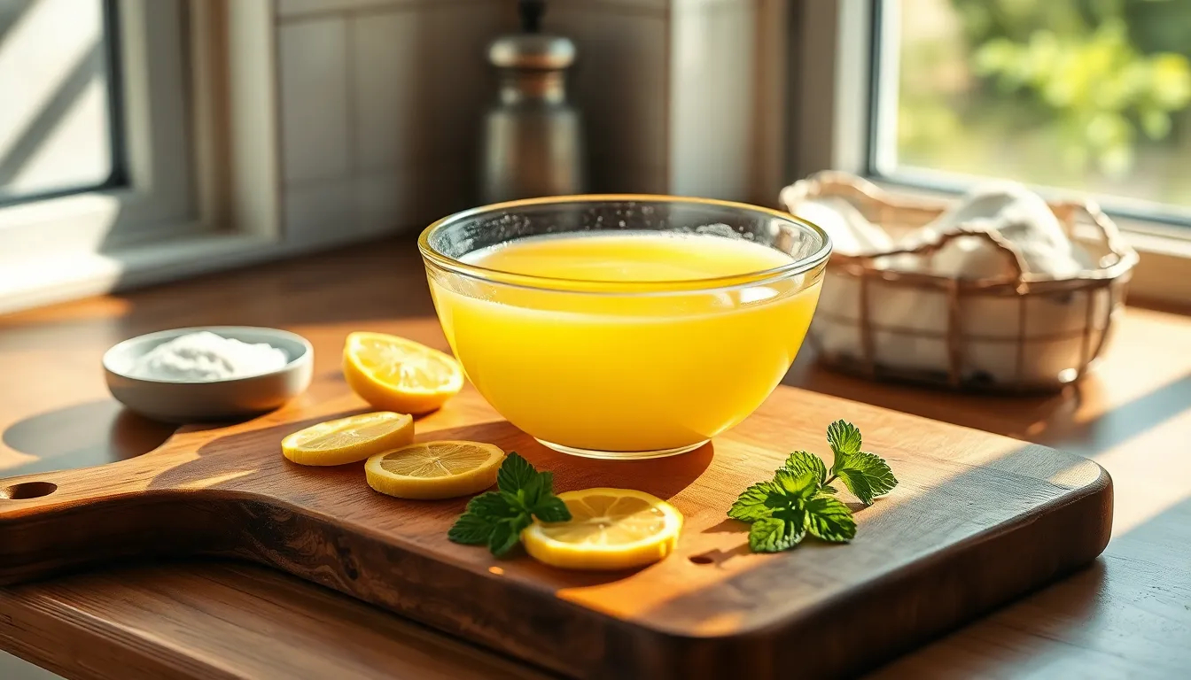 상큼한 레몬 파운드케이크 이미지